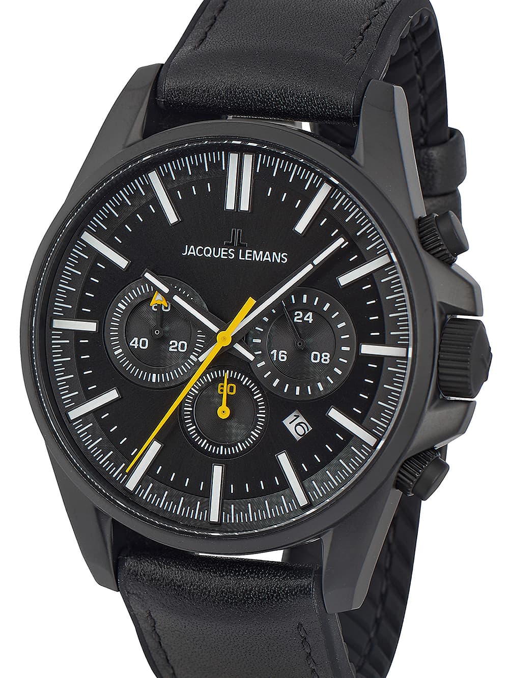 Jacques Lemans 1-2119B Liverpool Chronograph Herrenuhr 44mm 10ATM