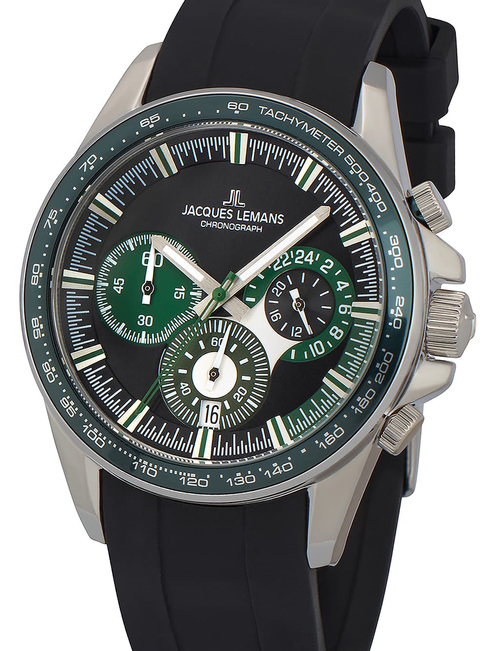 Jacques Lemans 1-2127C Liverpool Chronograph Herrenuhr 40mm 10ATM