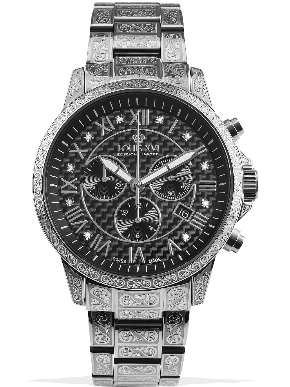 Louis XVI LXVI1019 Palais Royale Chronograph Herrenuhr 43mm 5ATM