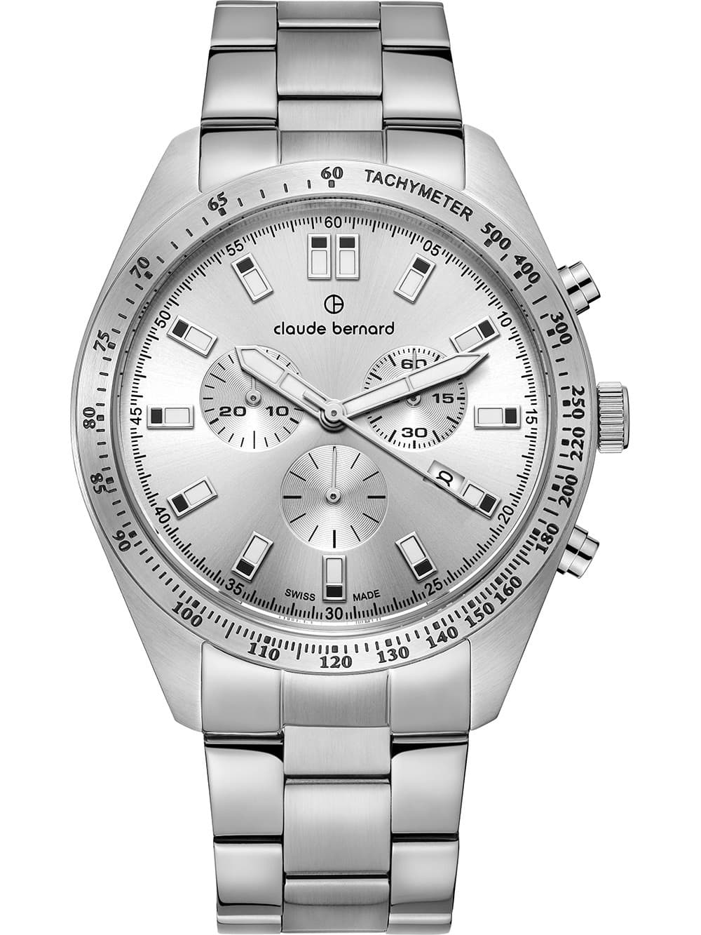Claude Bernard 10247-3M-AIN Herrenuhr ST50 Chronograph 44mm 5ATM