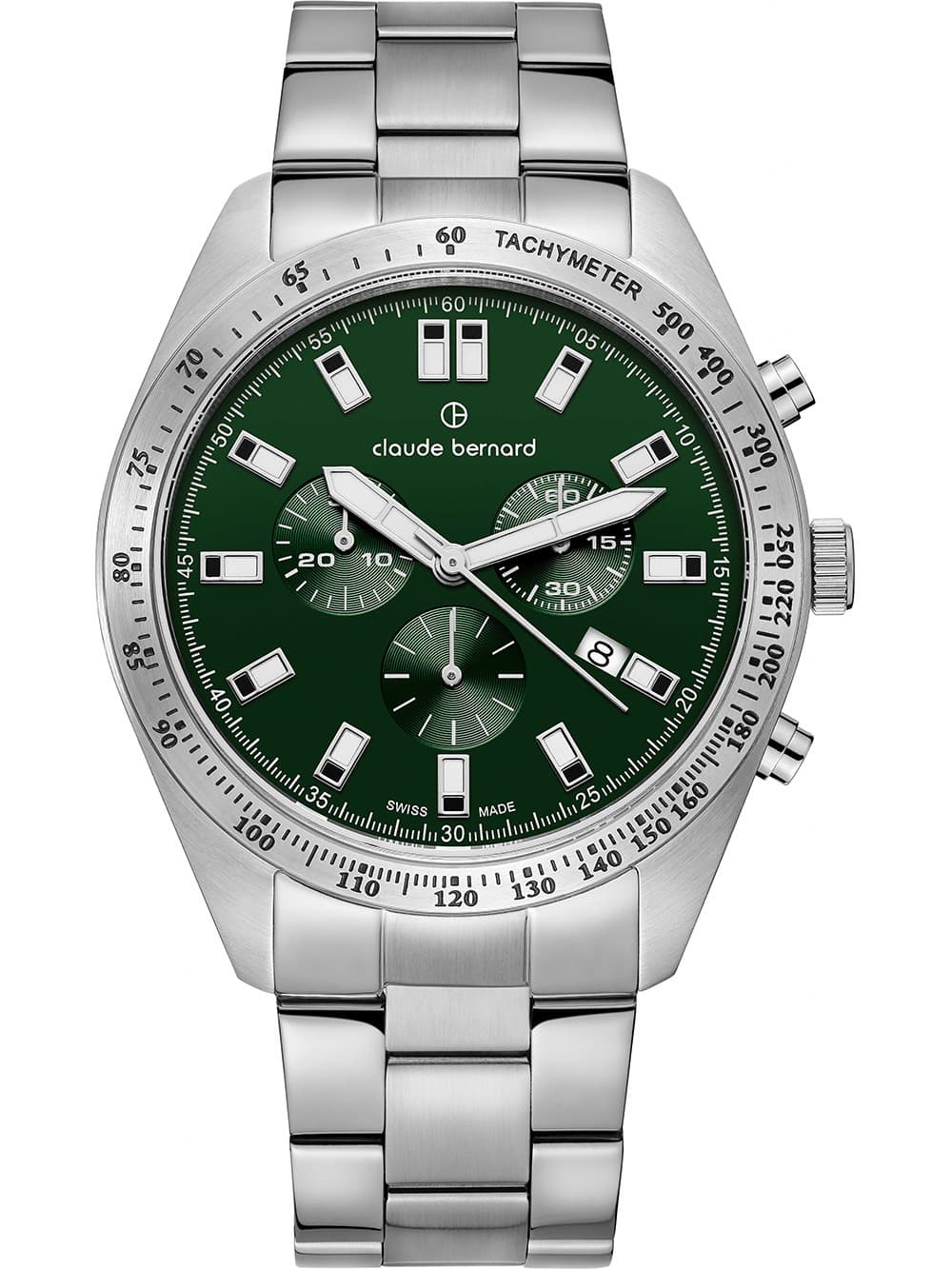 Claude Bernard 10247-3M-VIN Herrenuhr ST50 Chronograph 44mm 5ATM