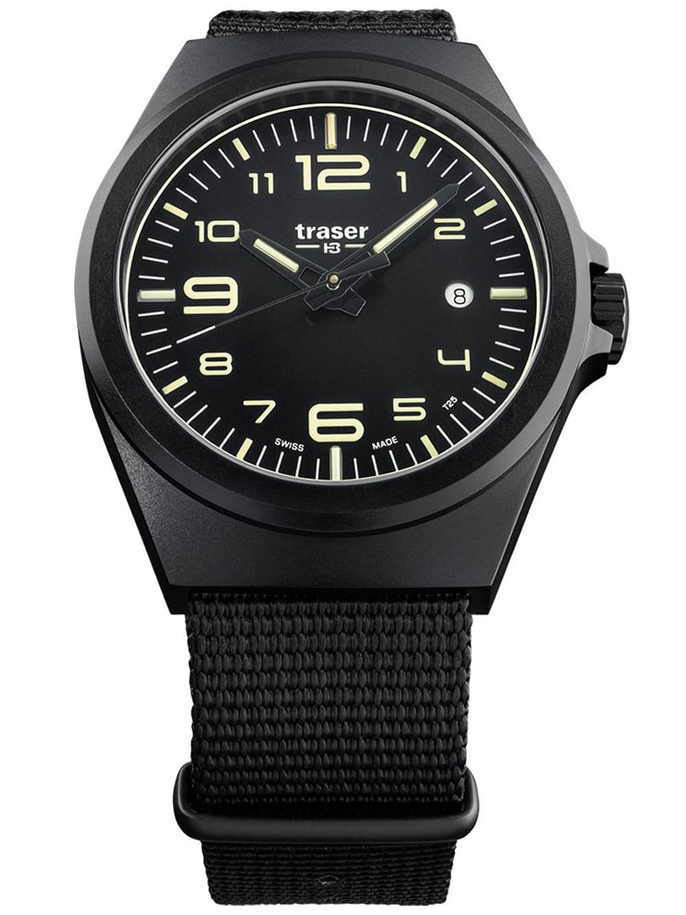 Traser H3 108218 P59 Esssential M Black Herrenuhr 42mm 10ATM