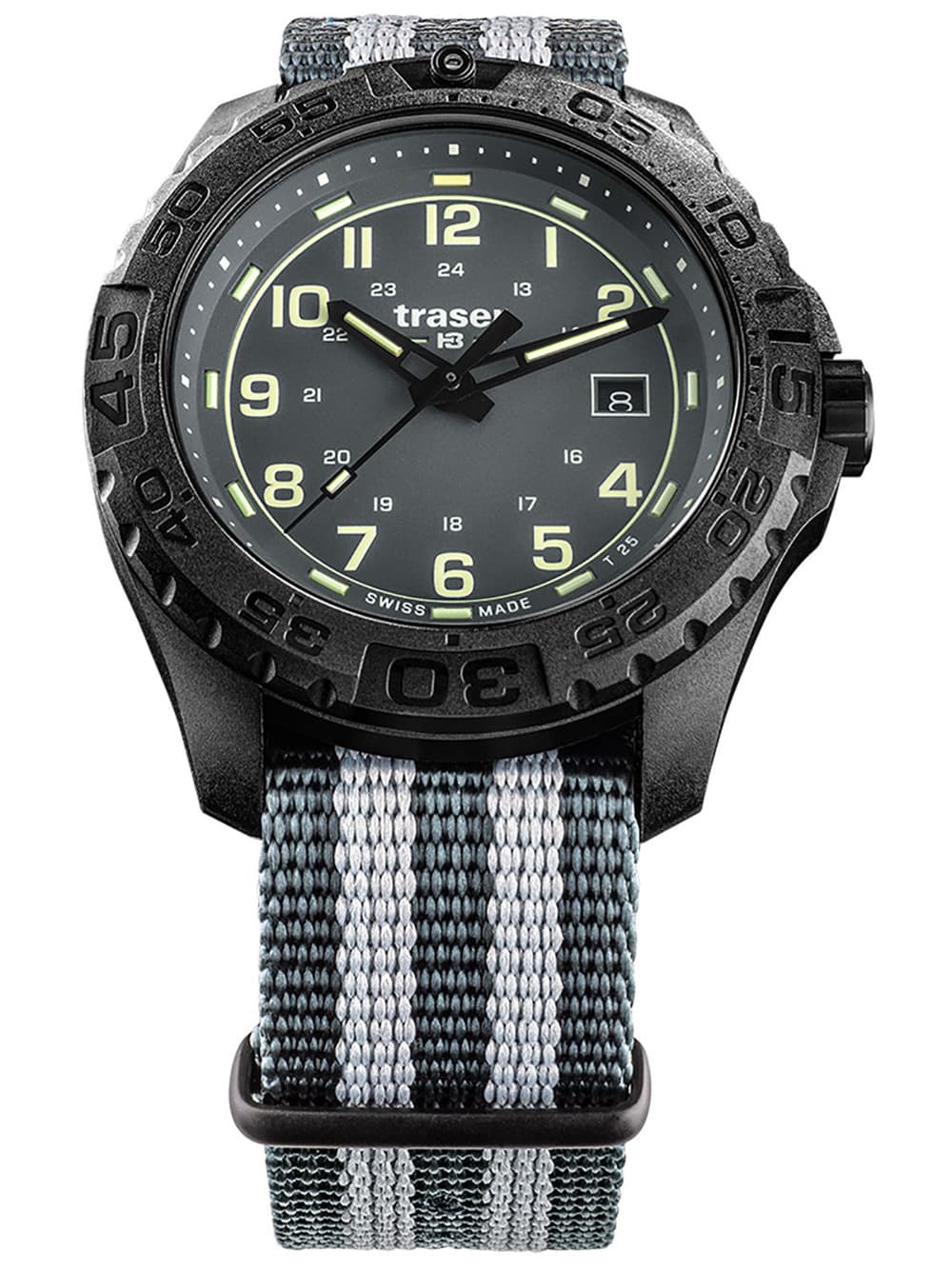 Traser H3 109037 P96 OdP Evolution grey Herrenuhr 44mm 20ATM