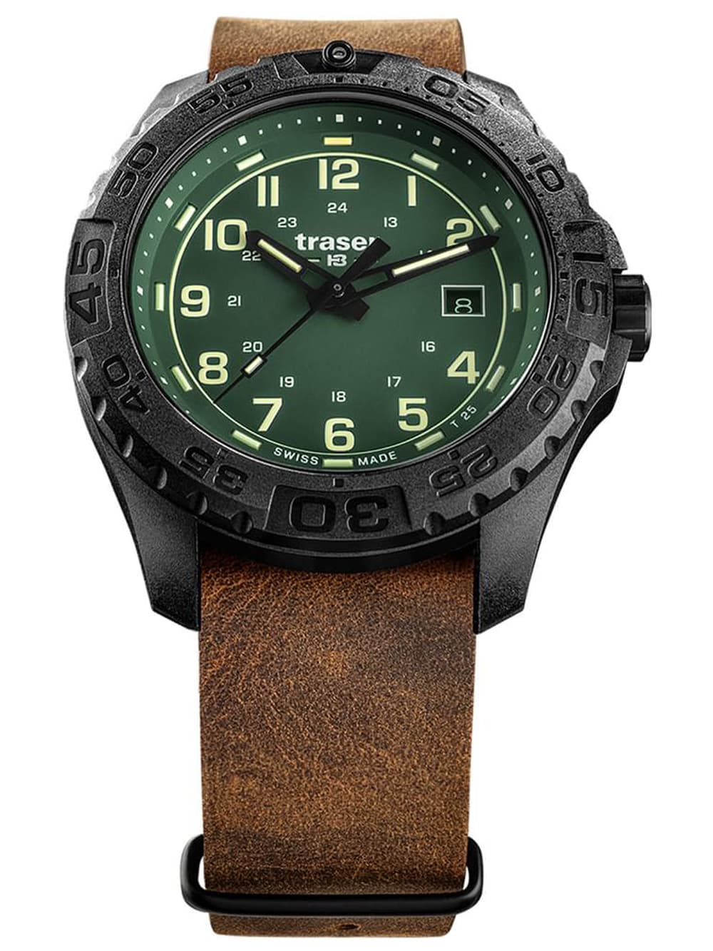 Traser H3 109038 P96 OdP Evolution petrol Herrenuhr 44mm 20ATM