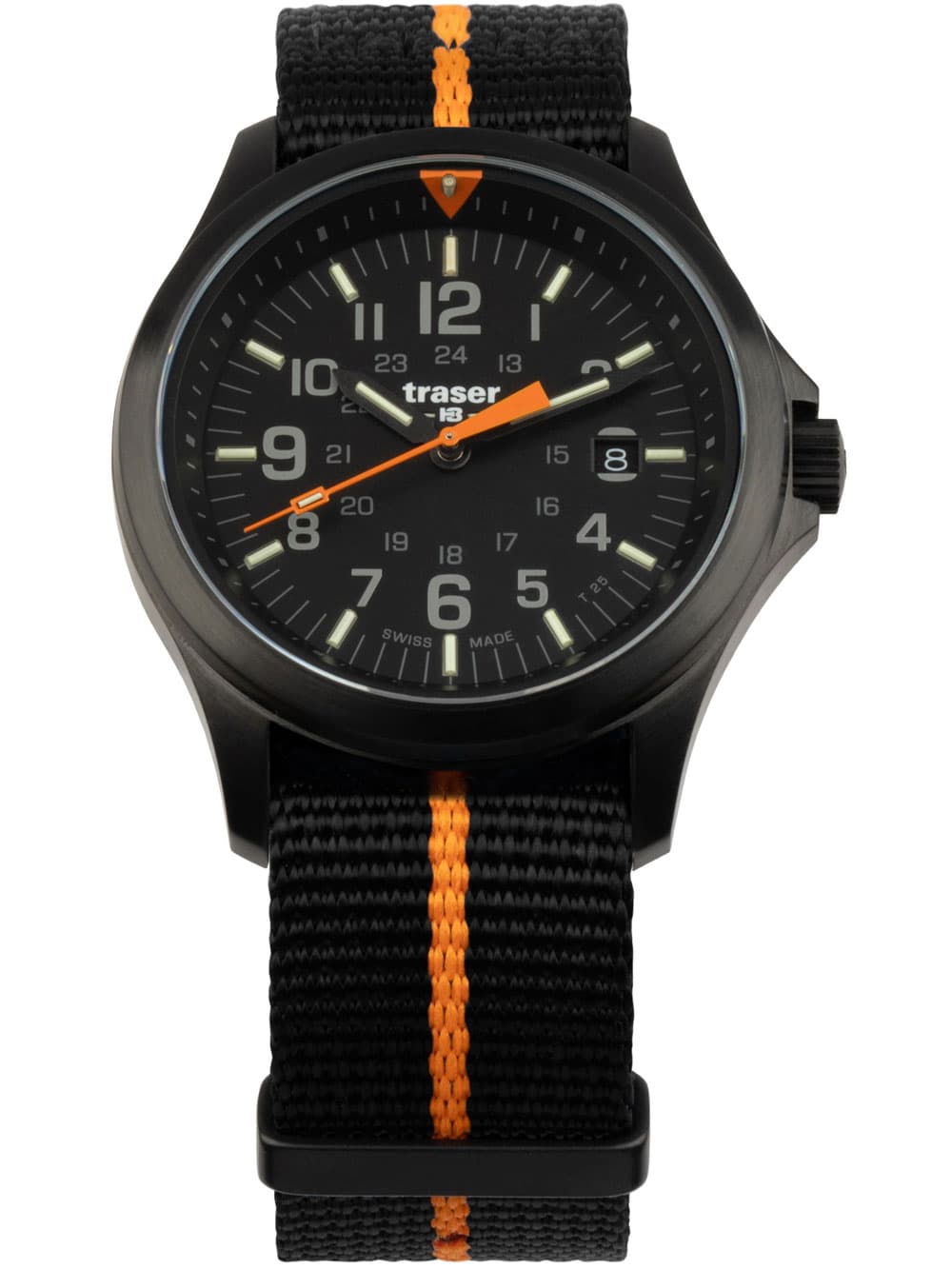 Traser H3 111065 Herrenuhr P67 Officer Pro Black 42mm 10ATM