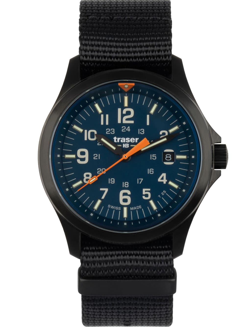 Traser H3 111069 Herrenuhr P67 Officer Pro Blue 42mm 10ATM