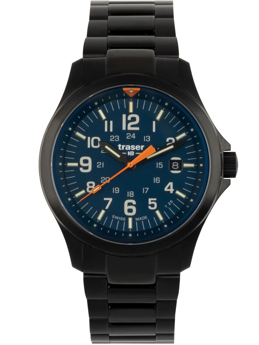 Traser H3 111070 Herrenuhr P67 Officer Pro Blue 42mm 10ATM