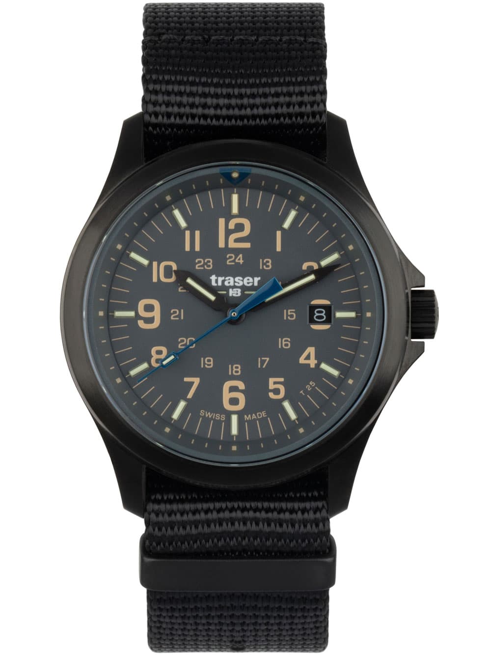 Traser H3 111072 Herrenuhr P67 Officer Pro Grey 42mm 10ATM
