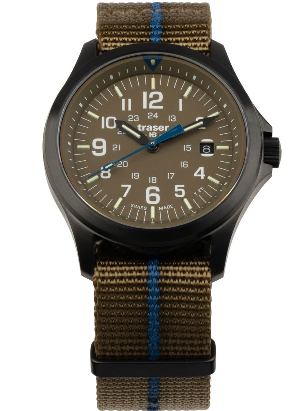 Traser H3 111074 Herrenuhr P67 Officer Pro Khaki 42mm 10ATM