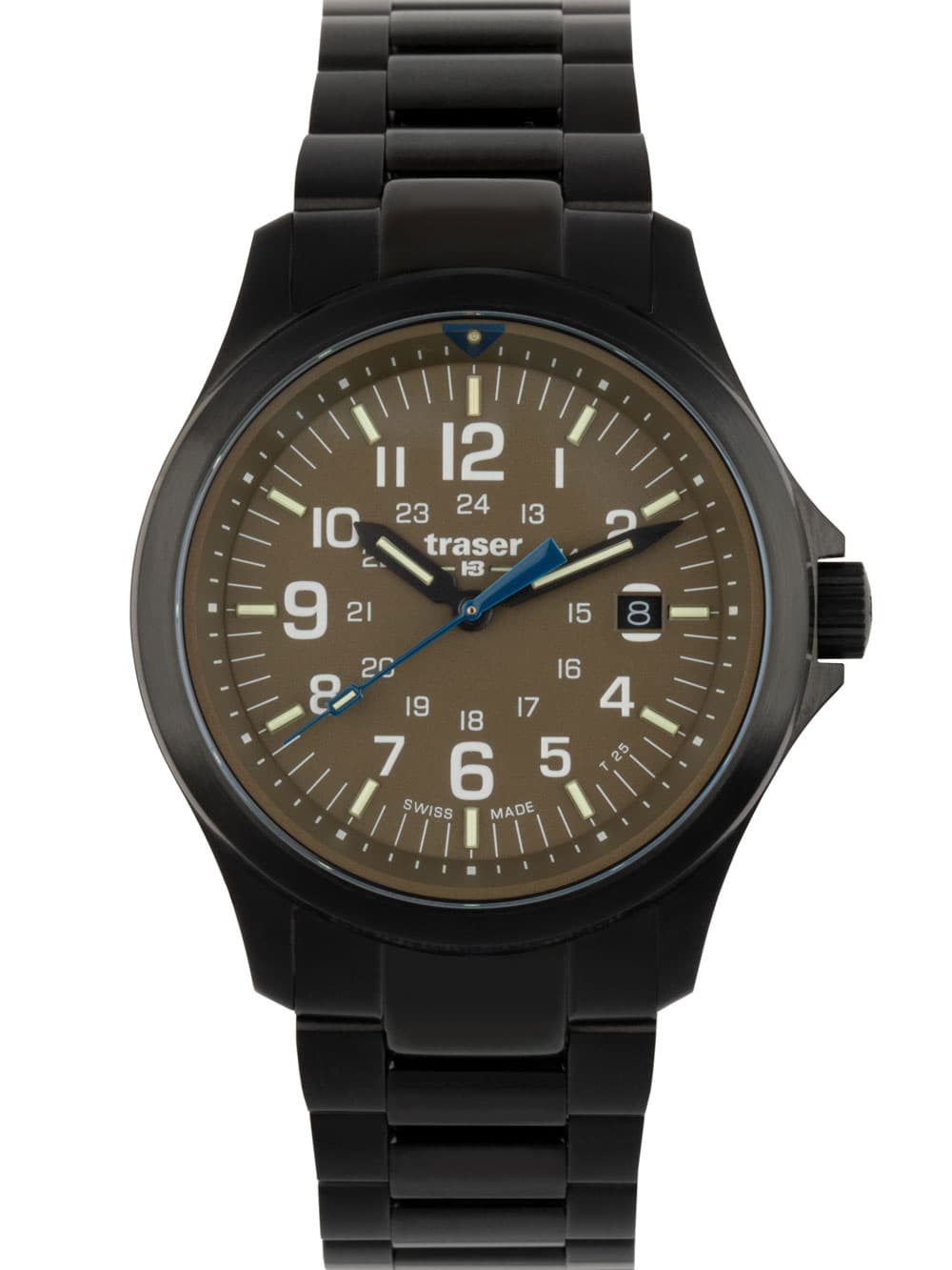 Traser H3 111076 Herrenuhr P67 Officer Pro Khaki 42mm 10ATM