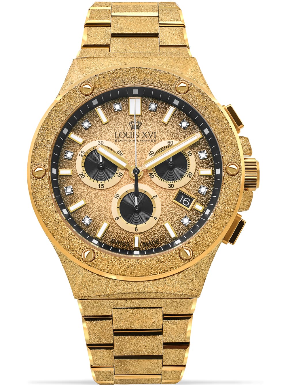 Louis XVI LXVI1213 Le Monarque Chronograph Herrenuhr 42mm 5ATM