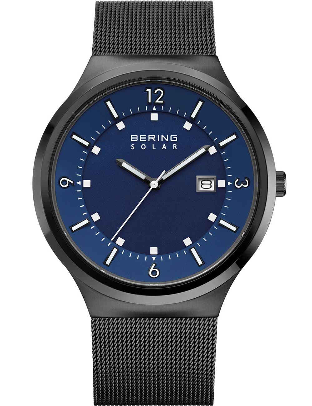 Bering 14442-227 Herrenuhr Solaruhr 42mm 5ATM