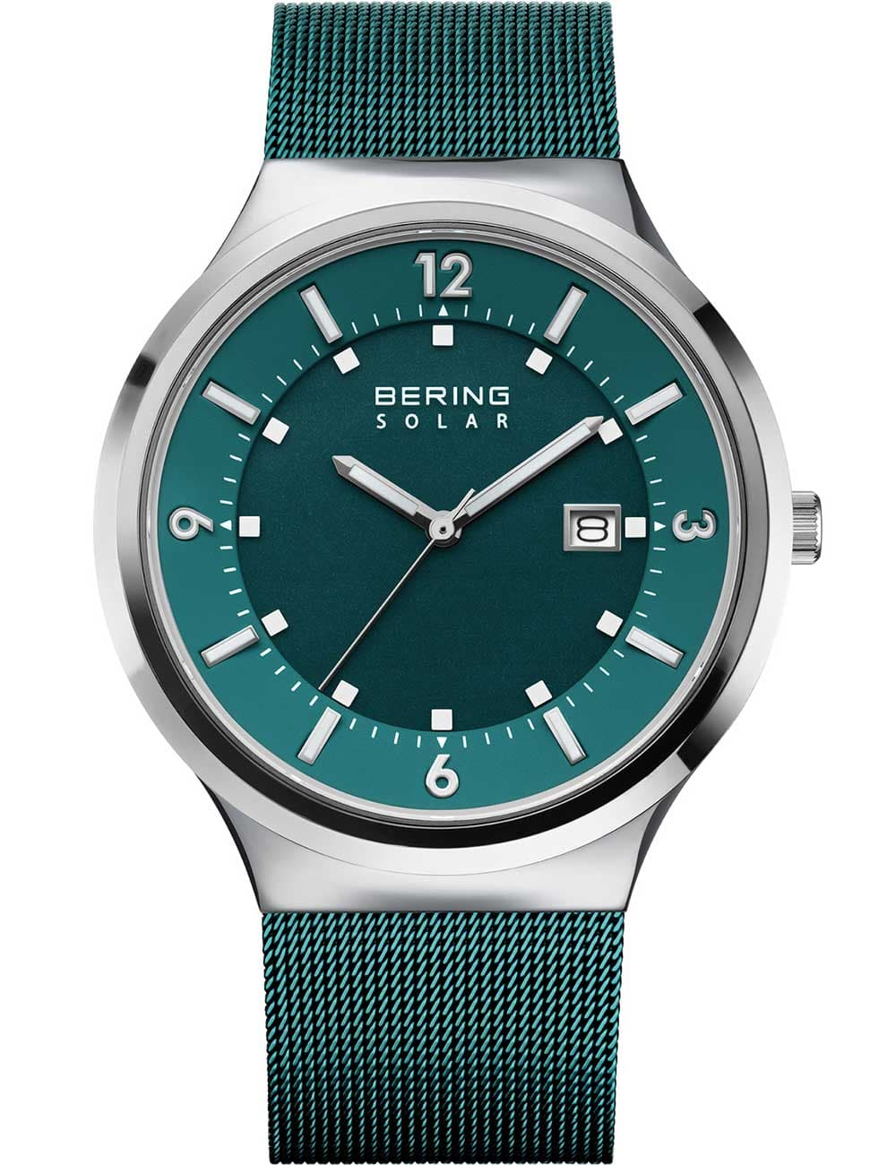 Bering 14442-808 Herrenuhr Solaruhr 42mm 5ATM