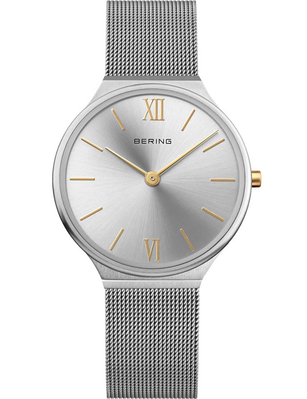 Bering 18434-010 Damenuhr Ultra-Slim 34mm 3ATM