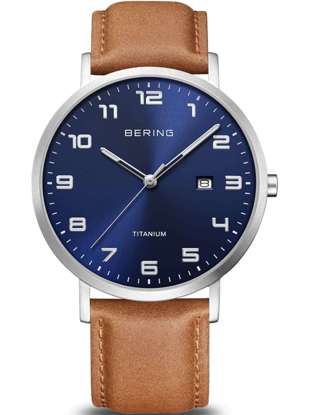 Bering 18640-567 Herrenuhr Titanium 40mm 5ATM