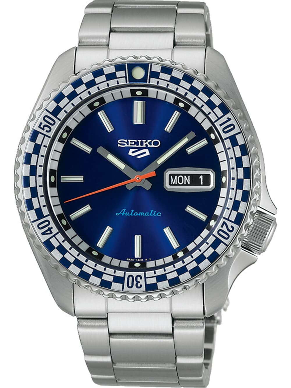 Seiko 5 Sports SRPK65K1 Automatik Herrenuhr 42mm 10ATM
