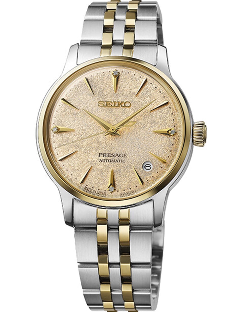 Seiko SRPL64J1 Damenuhr Presage Cocktail Time Frozen Banana 34mm 5ATM