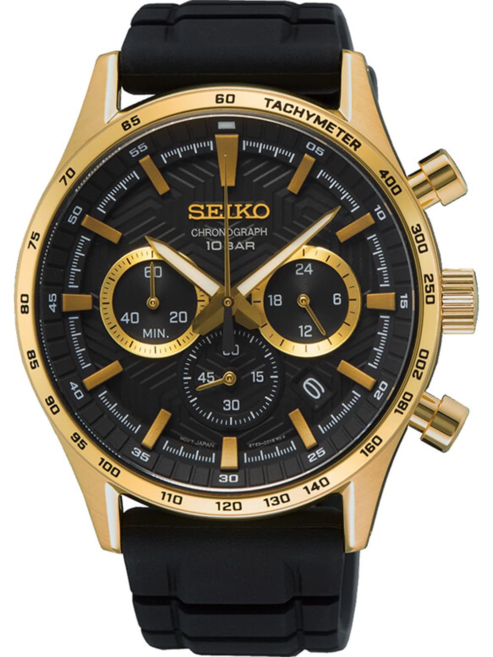 Seiko SSB446P1 Saphirglas Chronograph Herrenuhr 43mm 10ATM