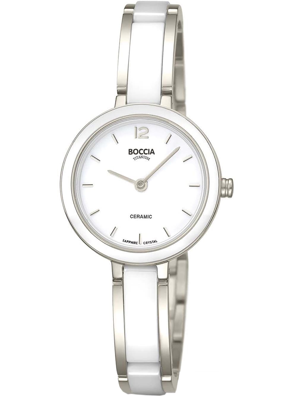 Boccia 3333-01 Damenuhr Ceramic Titanium 29mm 5ATM
