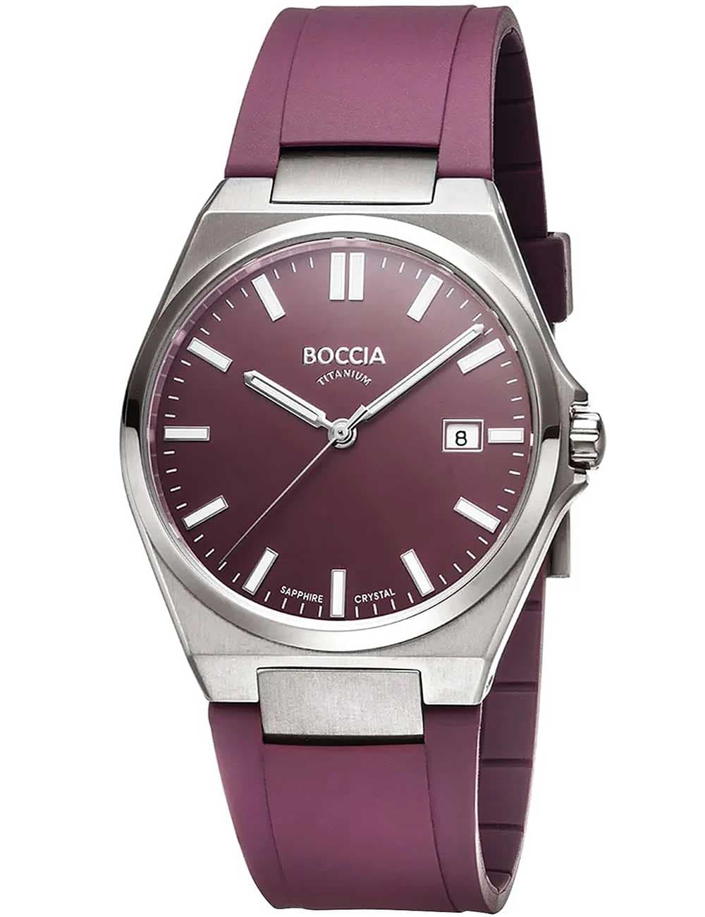 Boccia 3667-03 Herrenuhr Titanium Saphirglas 39mm 5ATM
