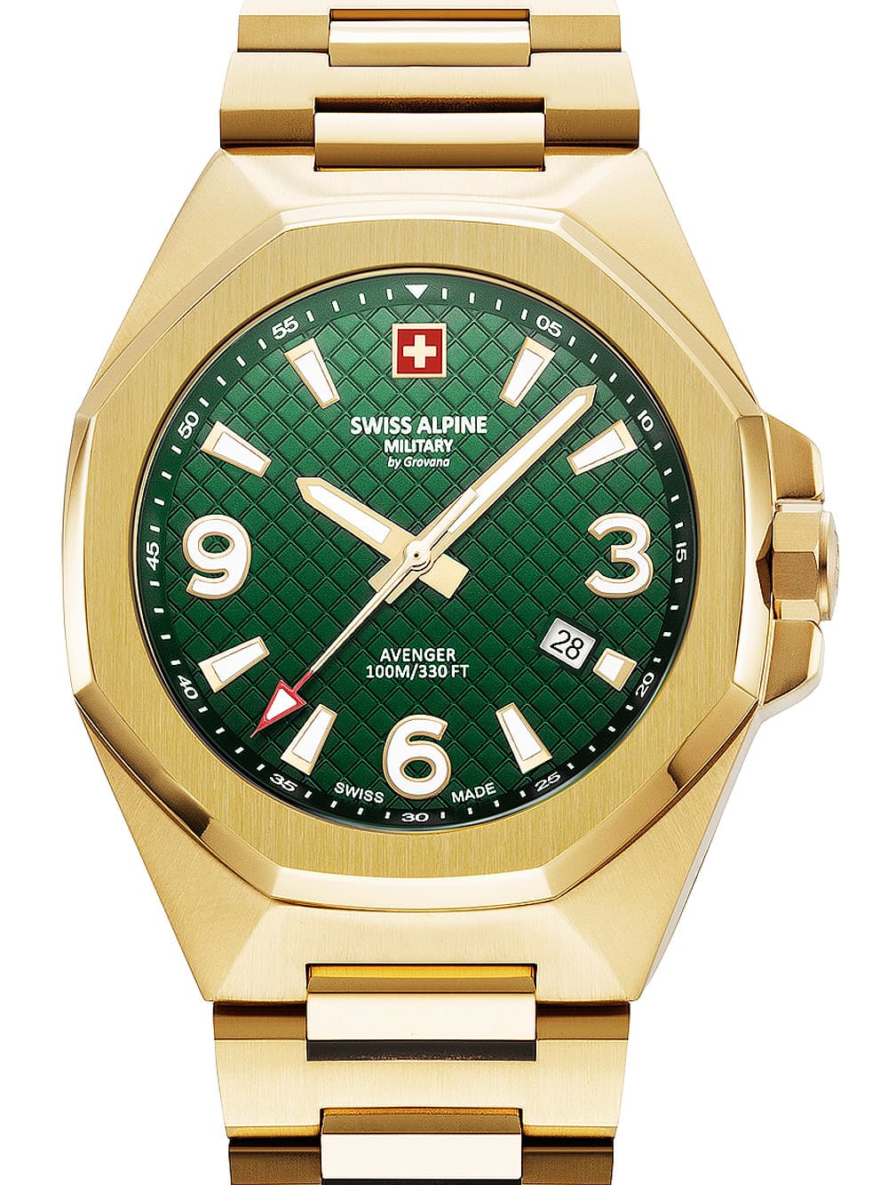 Swiss Alpine Military 7005.1114 Typhoon Herrenuhr 42mm 10ATM