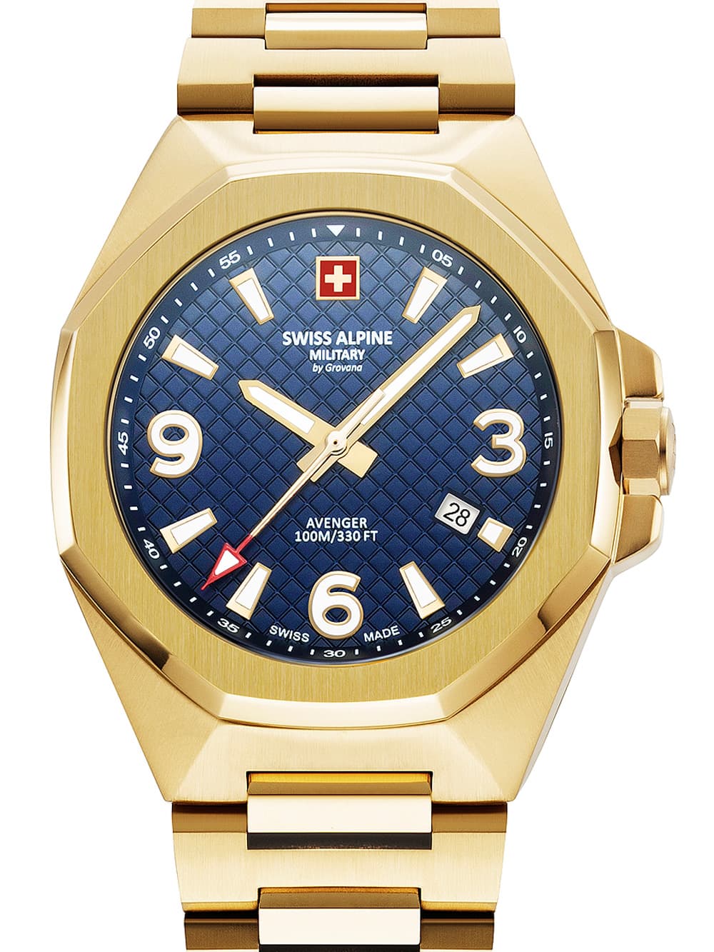 Swiss Alpine Military 7005.1115 Typhoon Herrenuhr 42mm 10ATM