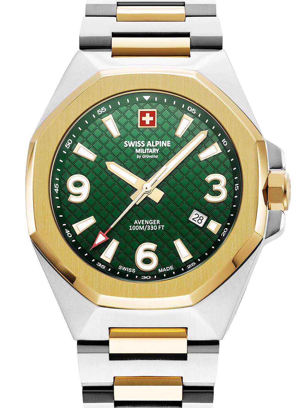 Swiss Alpine Military 7005.1144 Typhoon Herrenuhr 42mm 10ATM