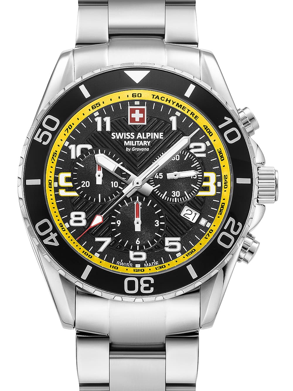 Swiss Alpine Military 7029.9138 Raptor Chronograph Herrenuhr 42mm 10ATM