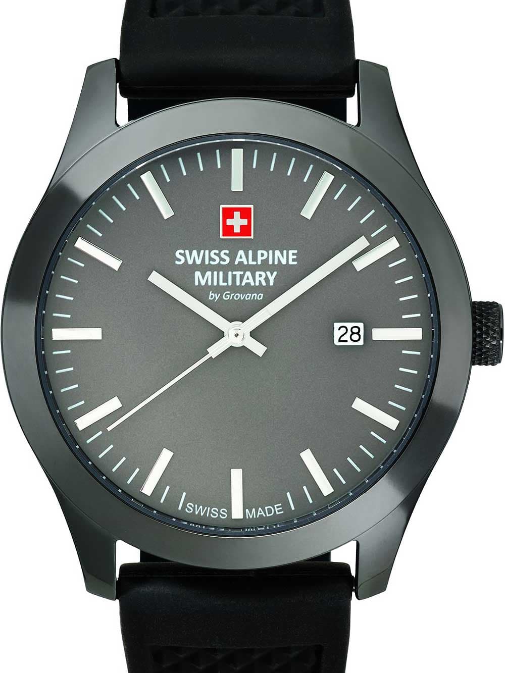 Swiss Alpine Military 7055.1898 Sport Herrenuhr 43mm 10ATM