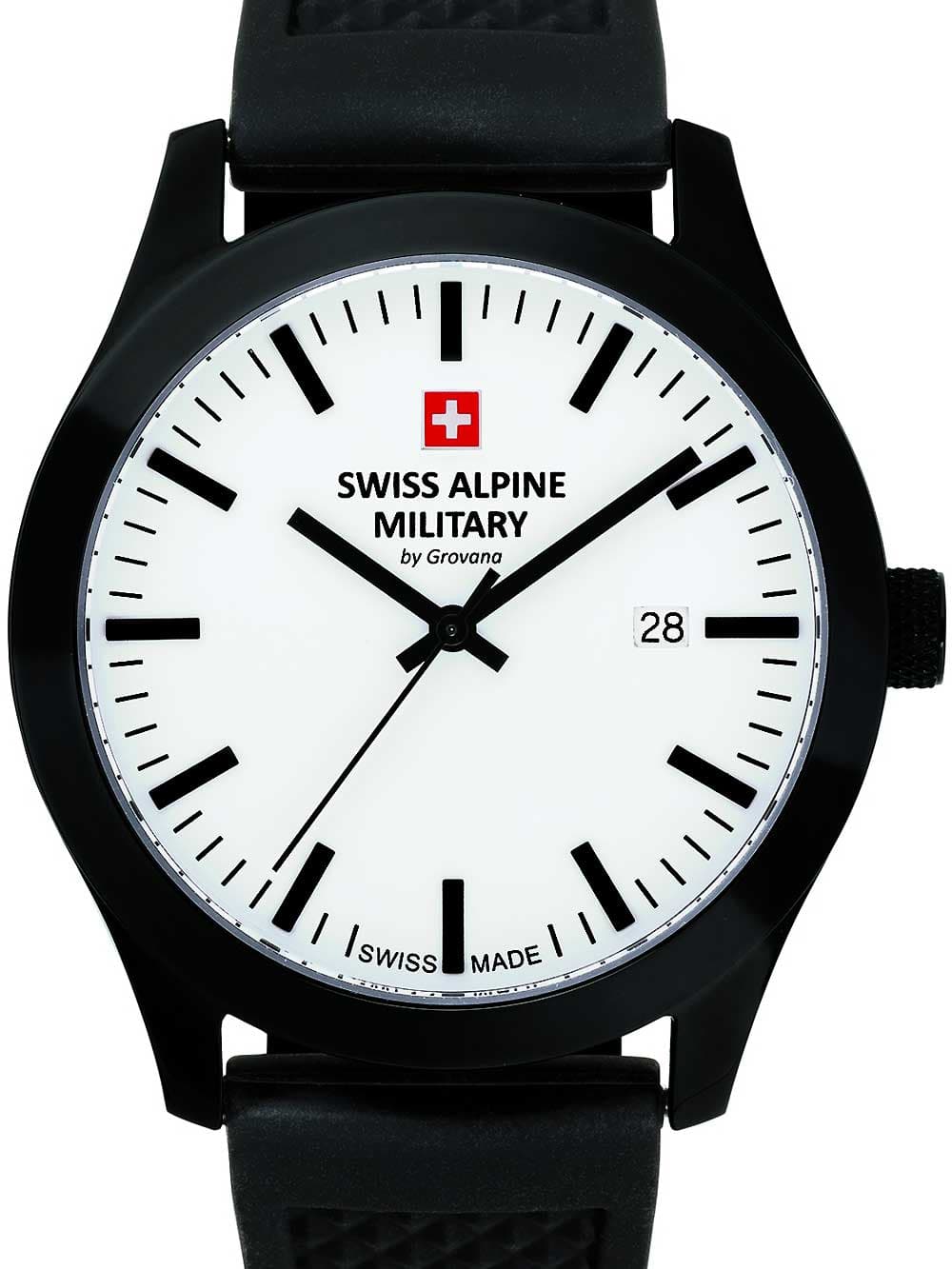 Swiss Alpine Military 7055.1873 Sport Herrenuhr 43mm 10ATM