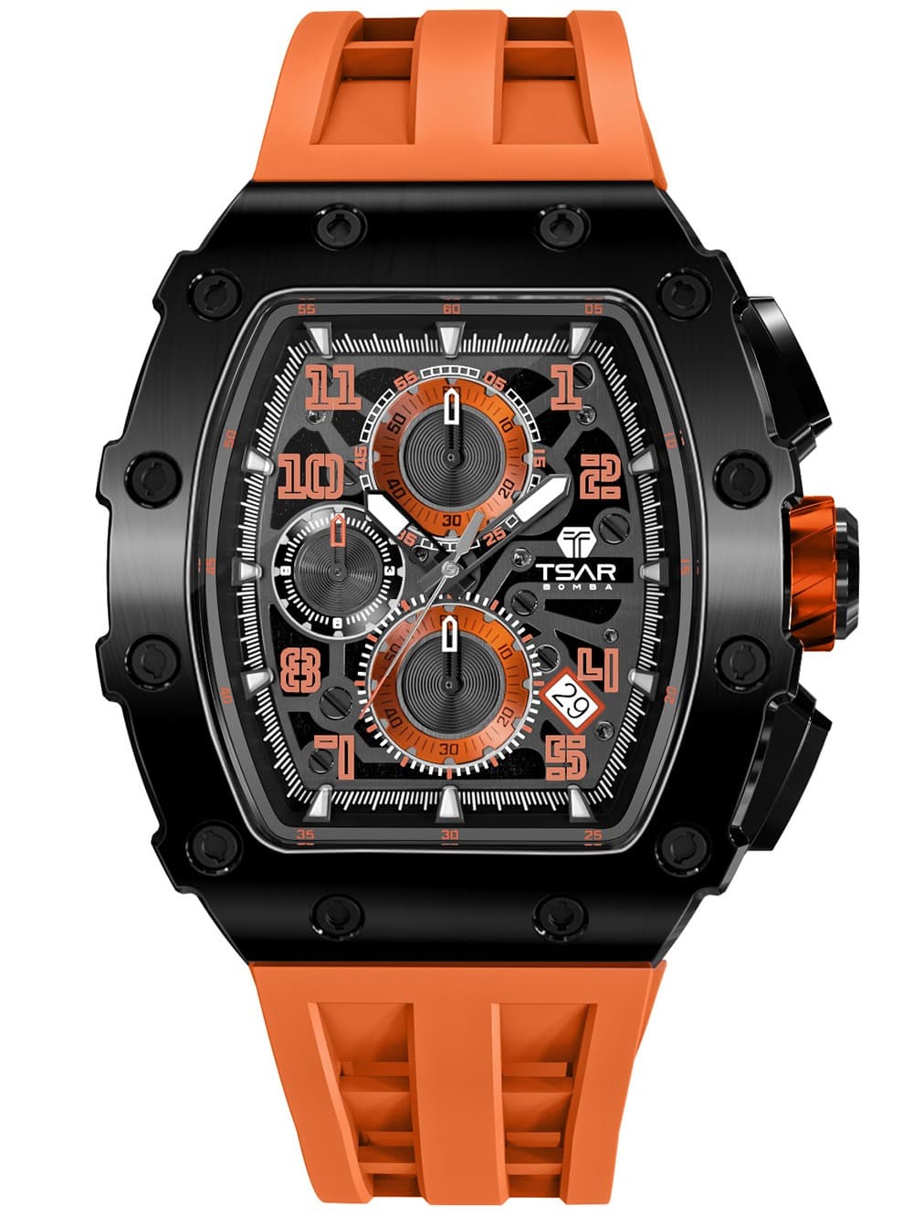 Tsar Bomba TB8204Q-12 Herrenuhr Elemental Chronograph 44mm 5ATM