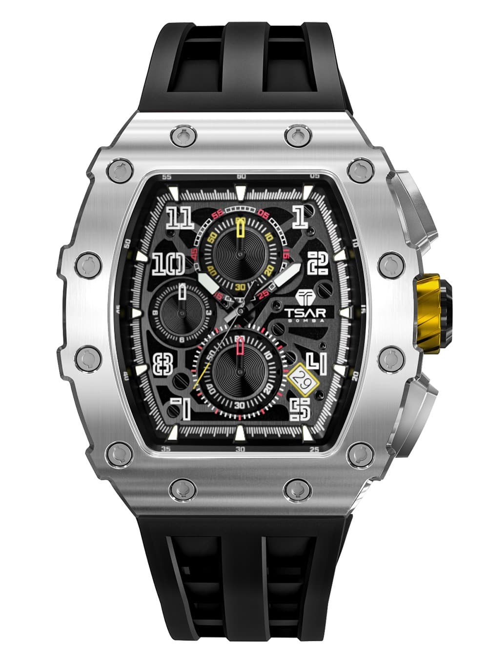 Tsar Bomba TB8204Q-13 Herrenuhr Elemental Chronograph 44mm 5ATM