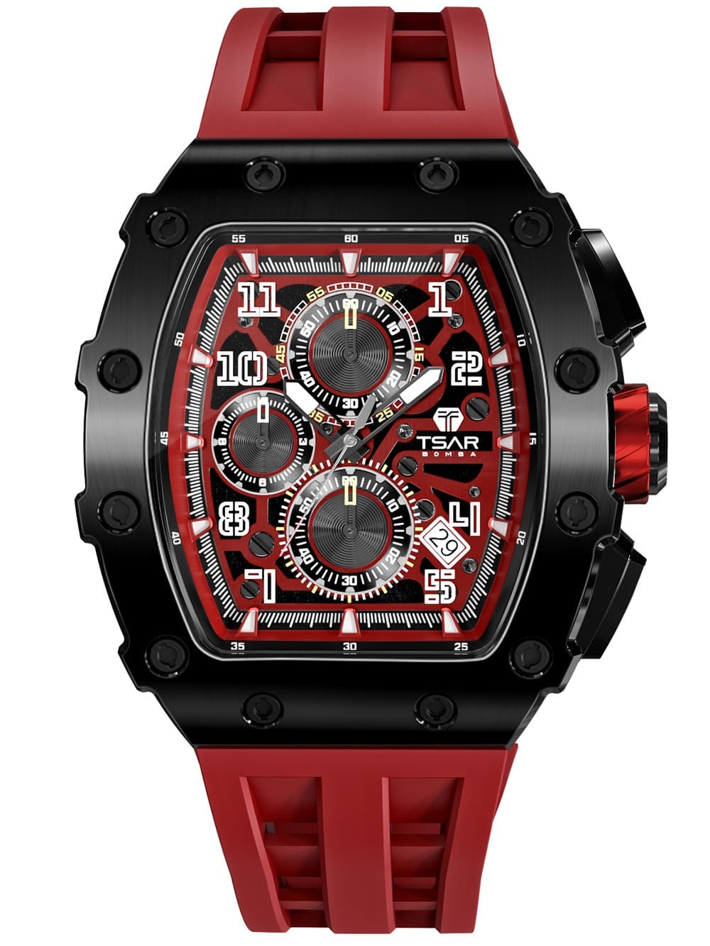 Tsar Bomba TB8204Q-37 Herrenuhr Elemental Chronograph 44mm 5ATM
