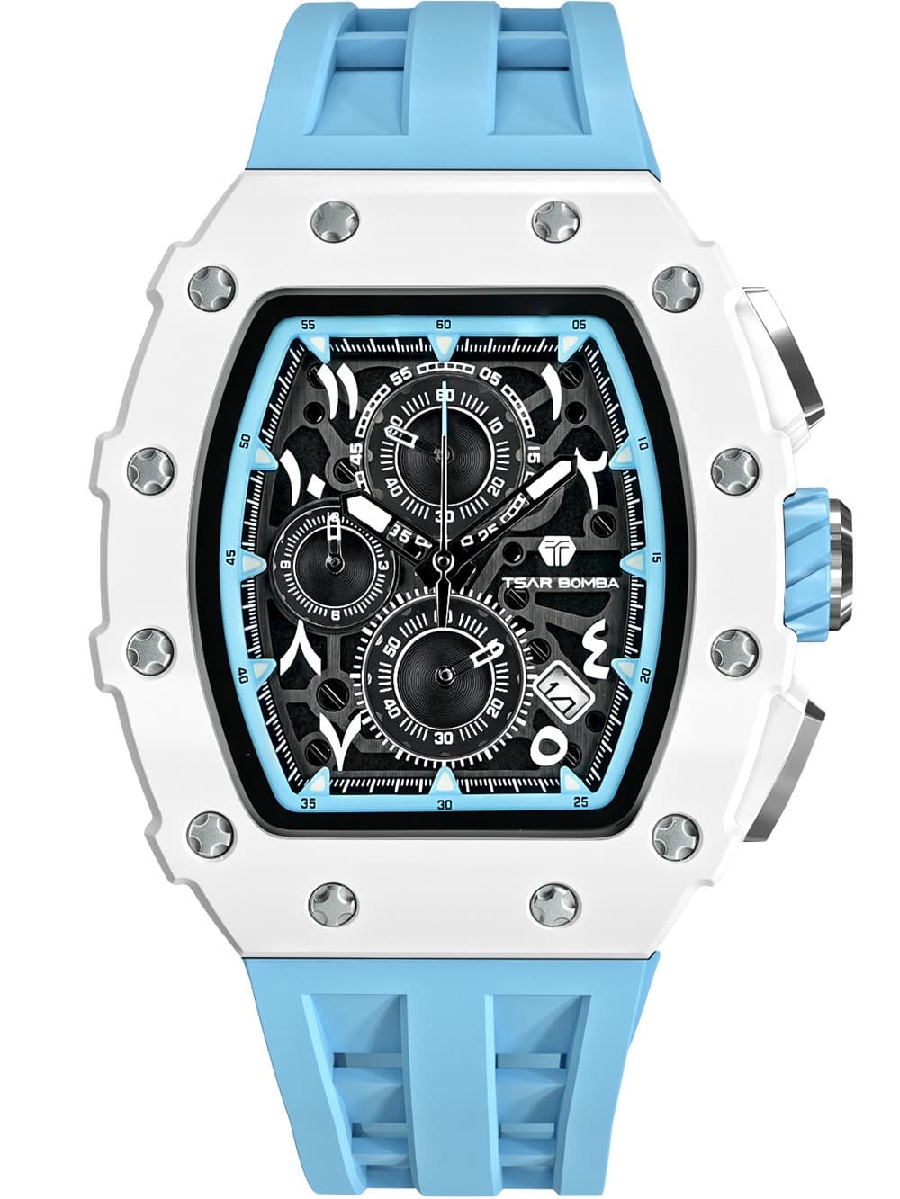 Tsar Bomba TB8204QA-02 Herrenuhr Elemental Chronograph 44mm 5ATM