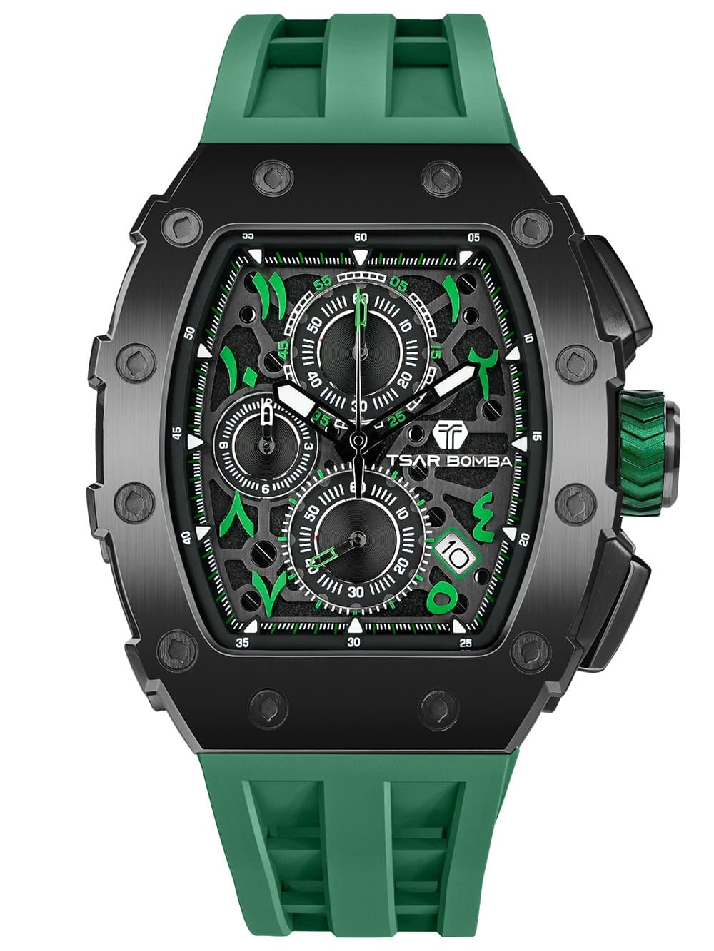 Tsar Bomba TB8204QA-06 Herrenuhr Elemental Chronograph 44mm 5ATM