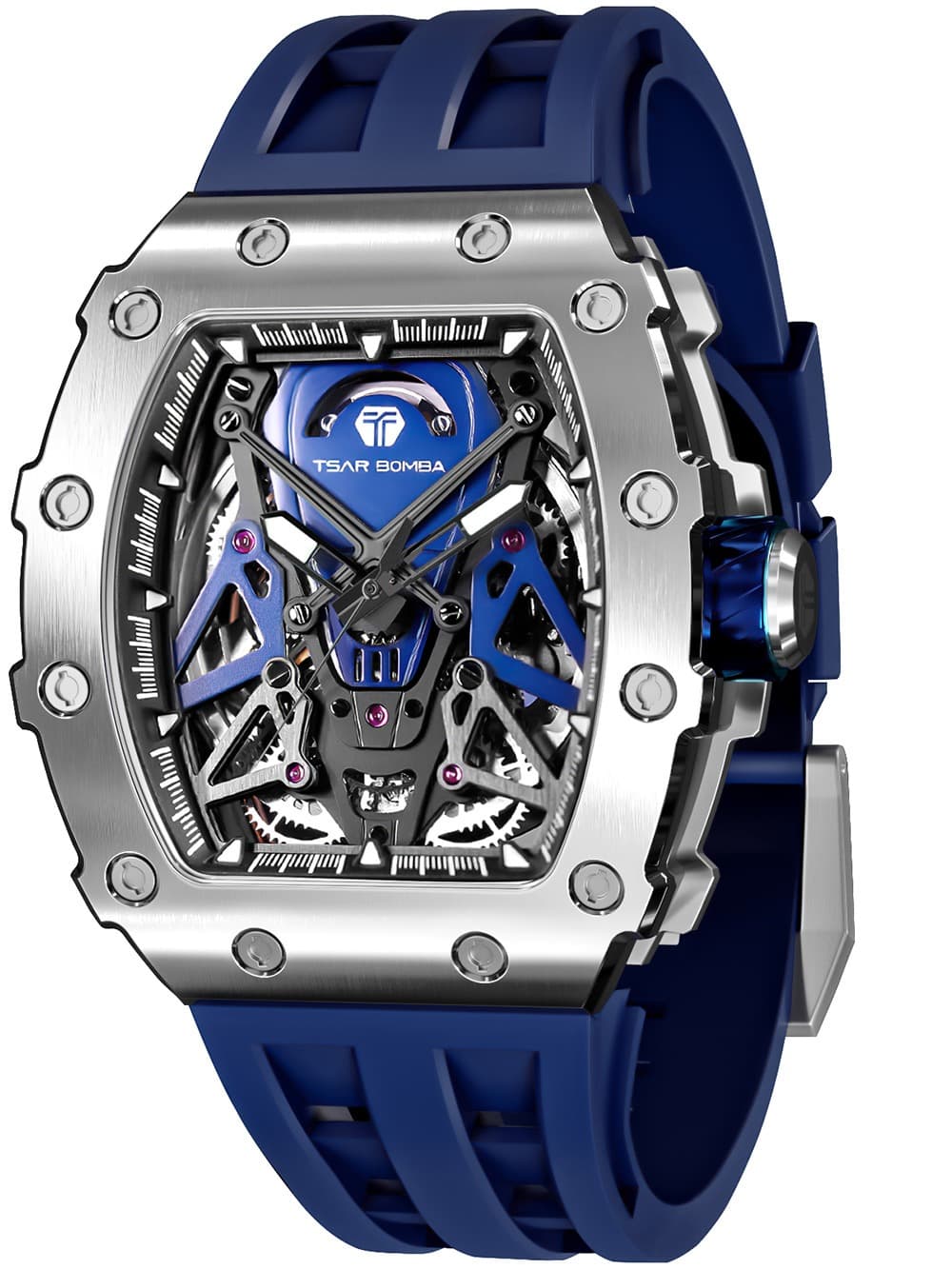 Tsar Bomba TB8207A-03 Herrenuhr Elemental Automatik 44mm 5ATM