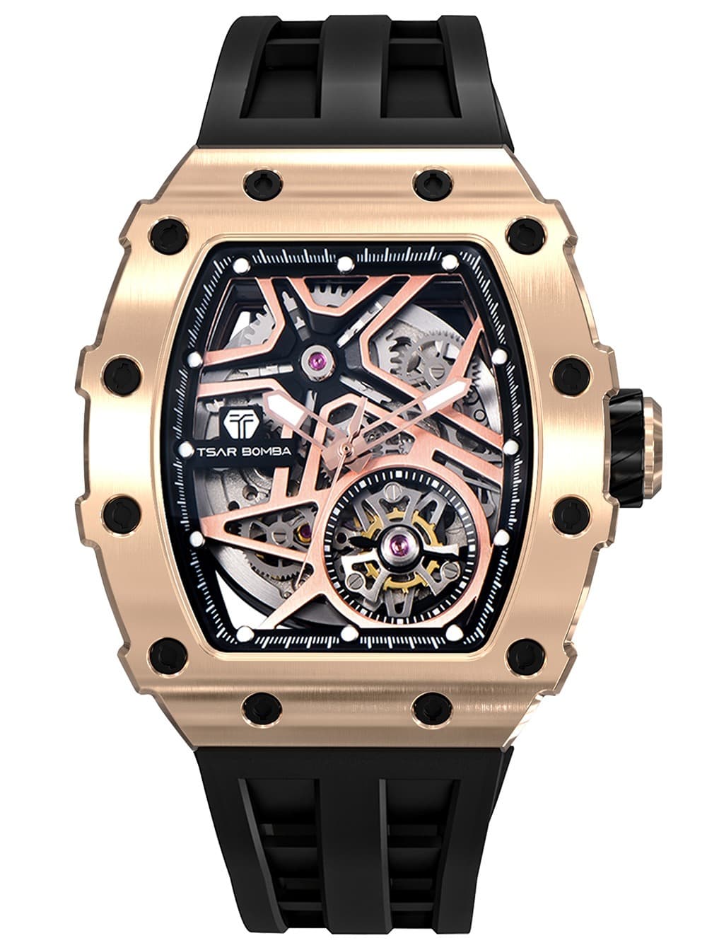 Tsar Bomba TB8209A-05 Herrenuhr Elemental Automatik 44mm 5ATM