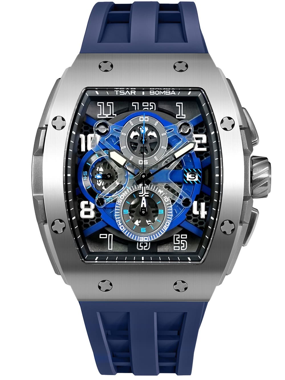 Tsar Bomba TB8211Q-03 Herrenuhr Elemental Chronograph 52mm 5ATM