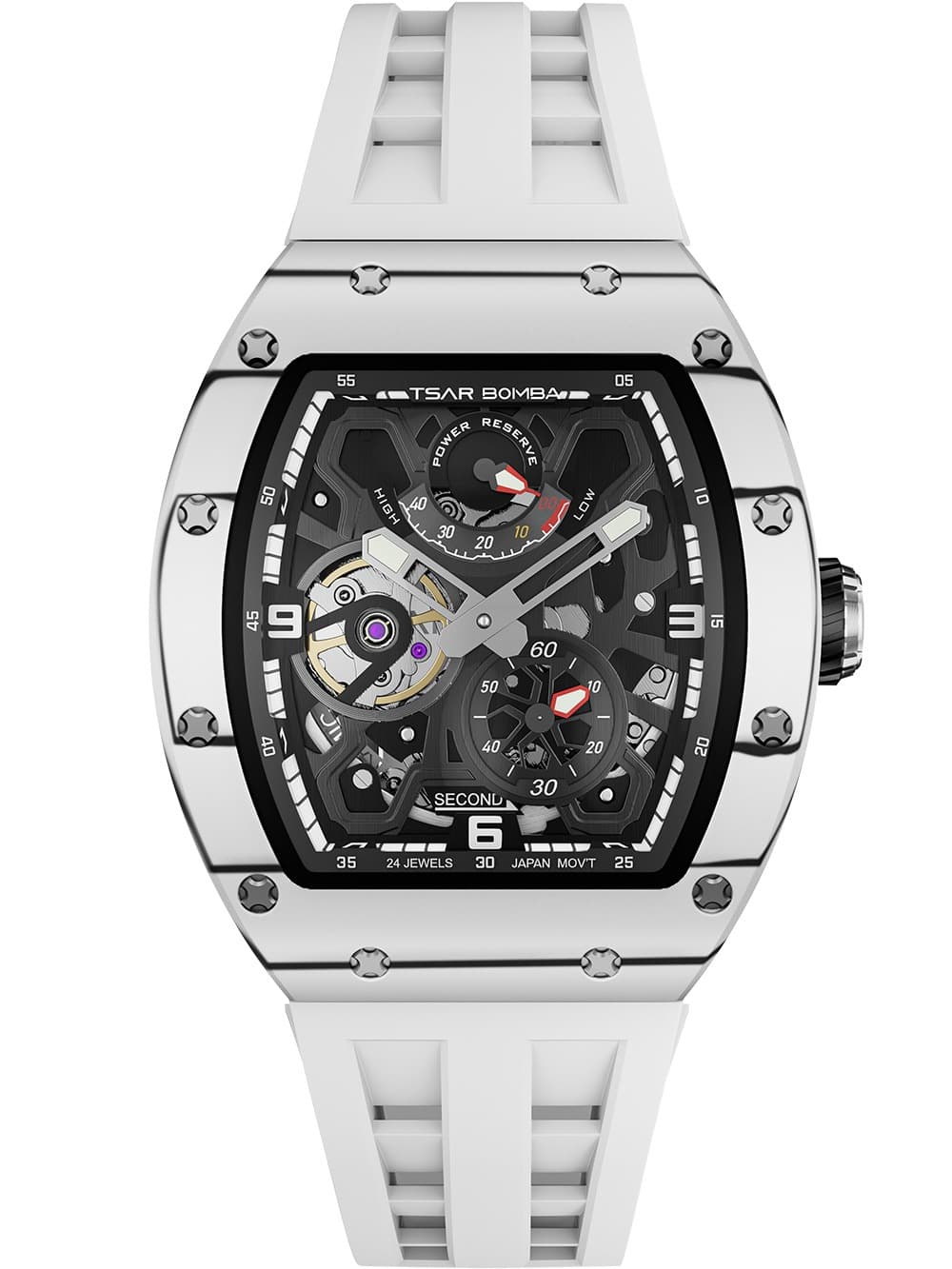 Tsar Bomba TB8212CF-01 Herrenuhr Elemental Karbonfaser Automatik 50mm 5ATM