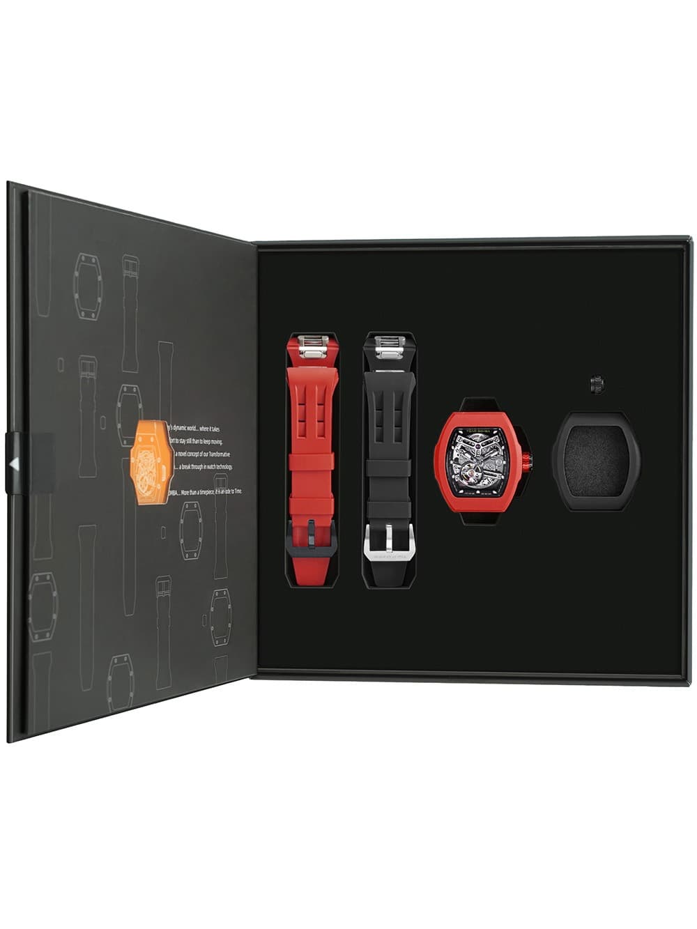 Tsar Bomba TB8218(1+2)FKM Herrenuhr Atomic Interchangeable Automatic Watch Twin 45mm 10ATM