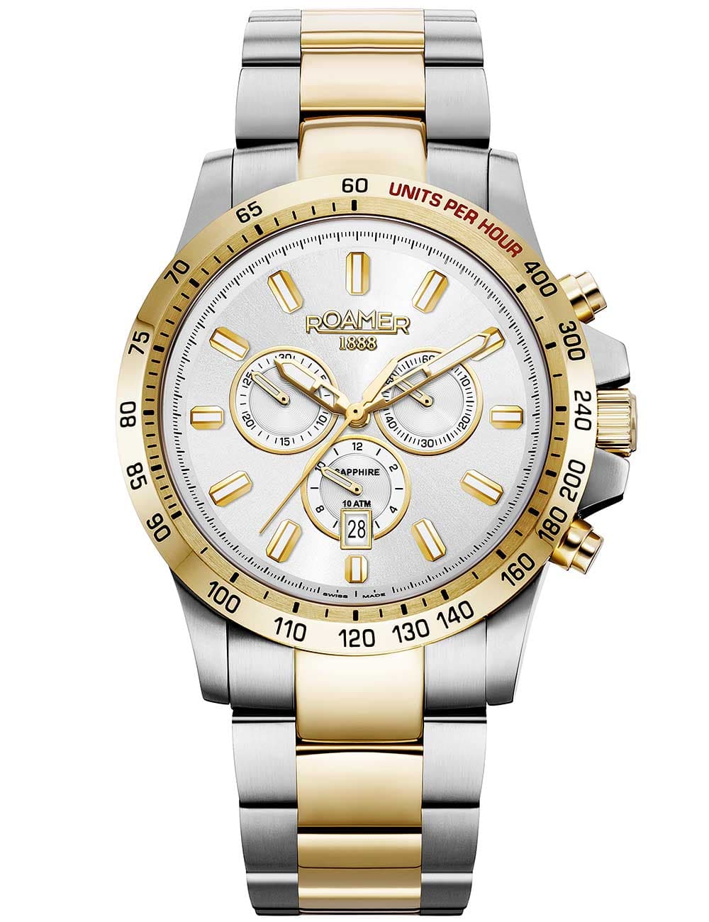 Roamer 861837 47 15 20 Herrenuhr Rimini Chronograph 45mm 10ATM
