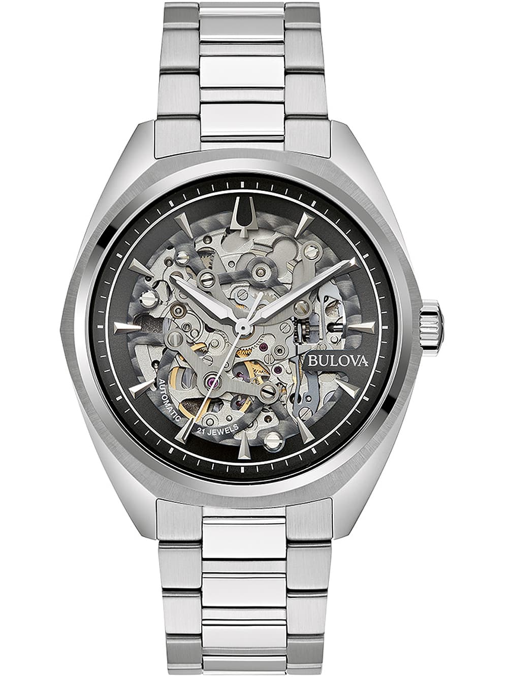 Bulova 96A293 Klassik Automatik Herrenuhr 41mm 3ATM