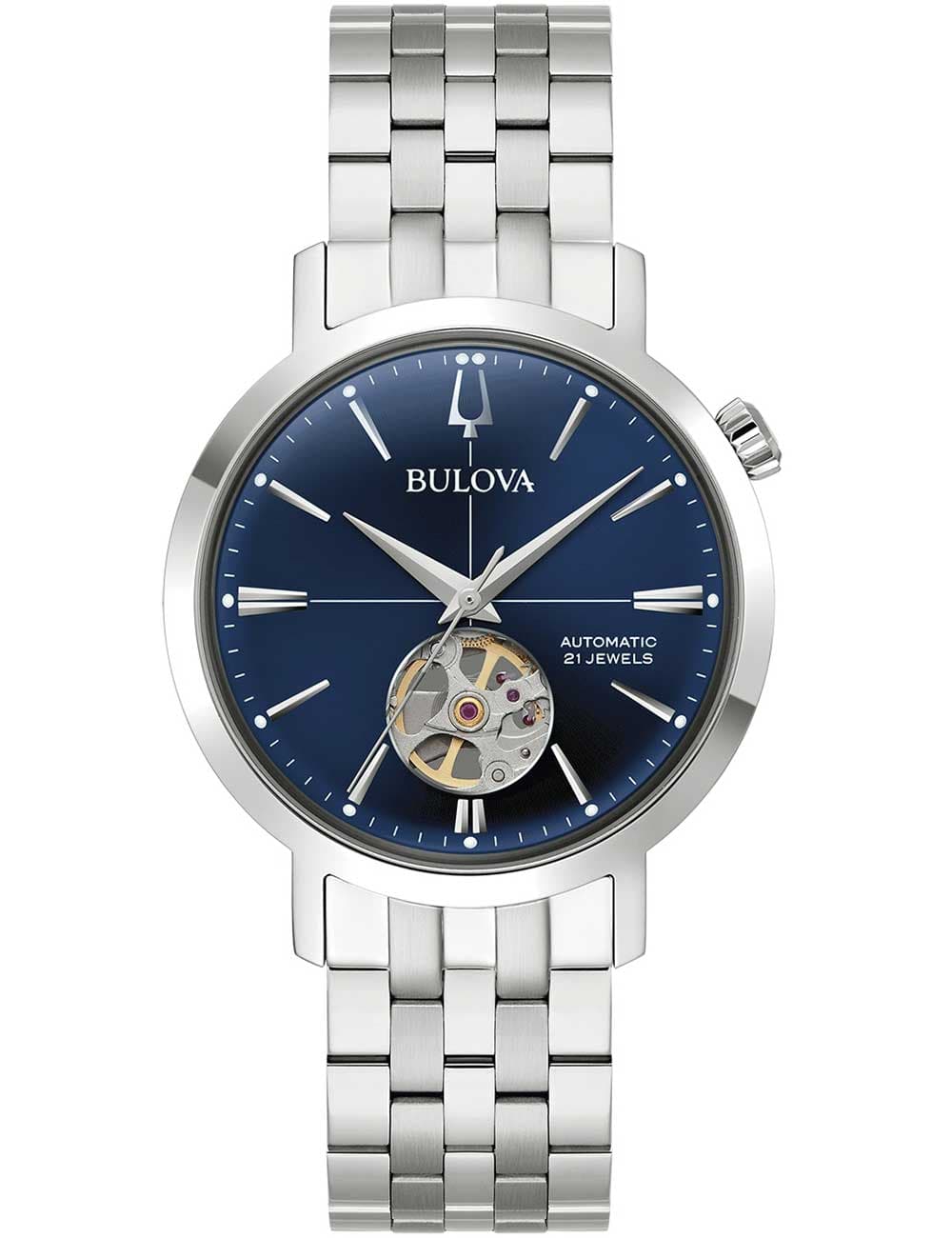 Bulova 96A320 Herrenuhr Aerojet Automatik 38mm 3ATM