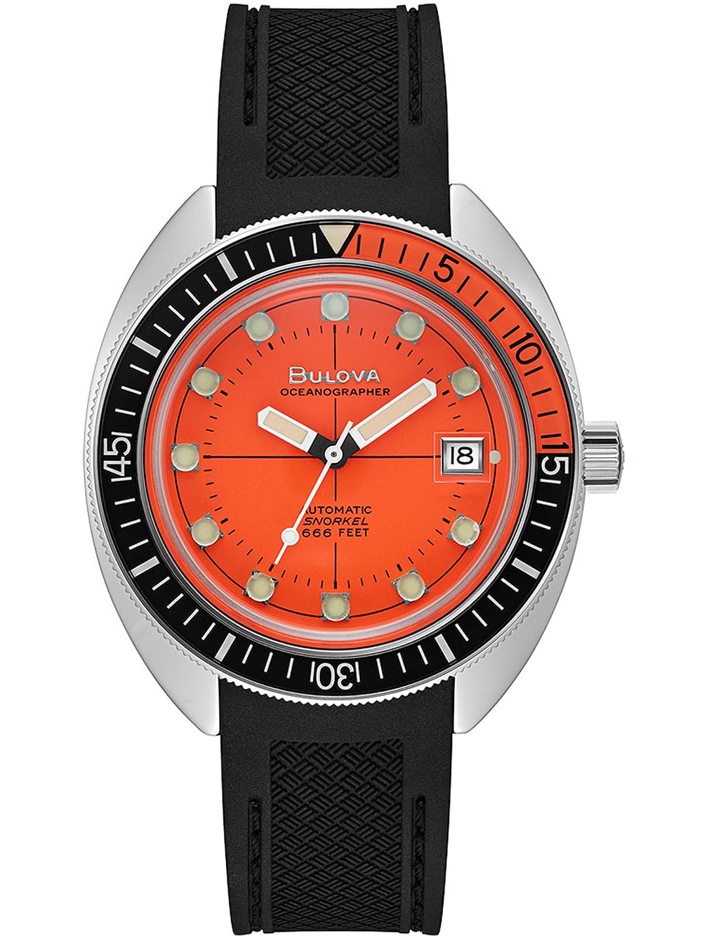 Bulova 96B350 Oceanographer Automatik Herrenuhr 41mm 20ATM