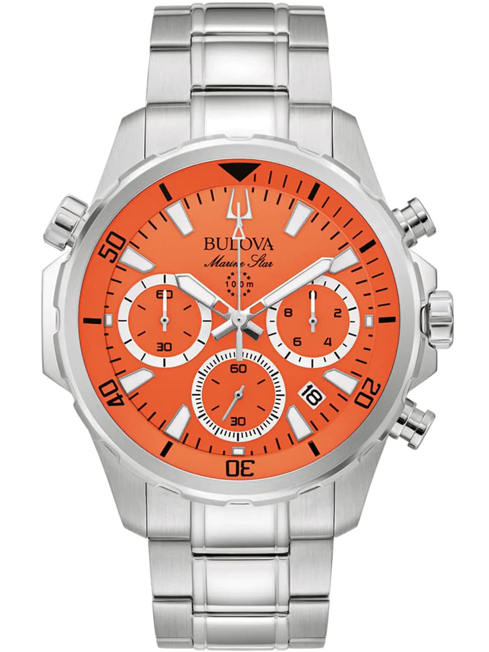 Bulova 96B395 Marine Star Herrenuhr Chronograph 47mm 10ATM