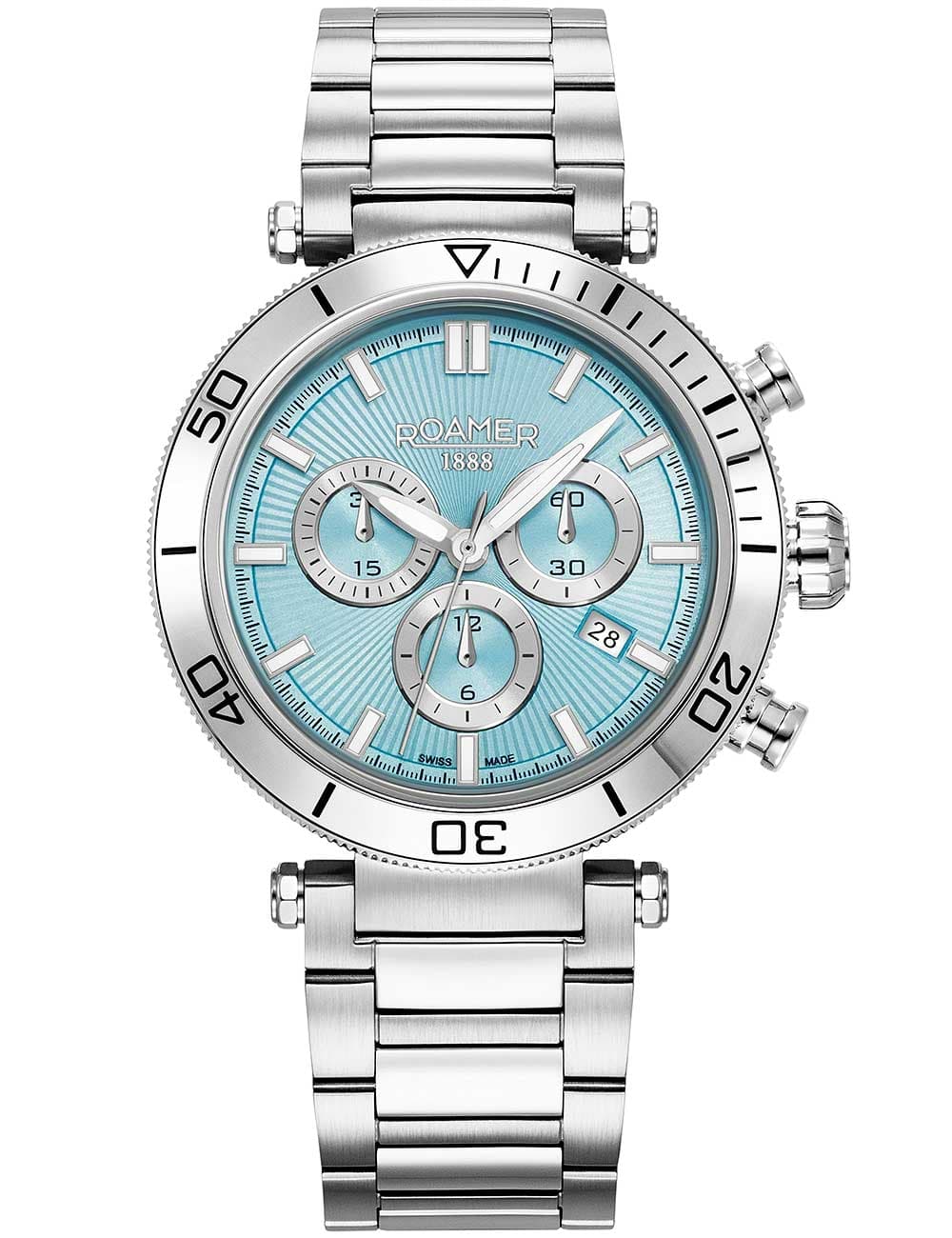 Roamer 994837 41 05 20 Herrenuhr Toscana Chronograph 43mm 5ATM