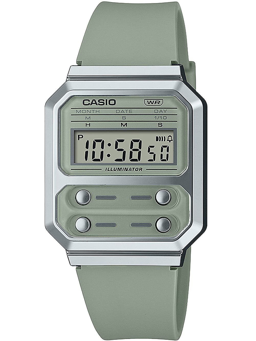 Casio A100WEF-3AEF Vintage Unisex Uhr 33mm