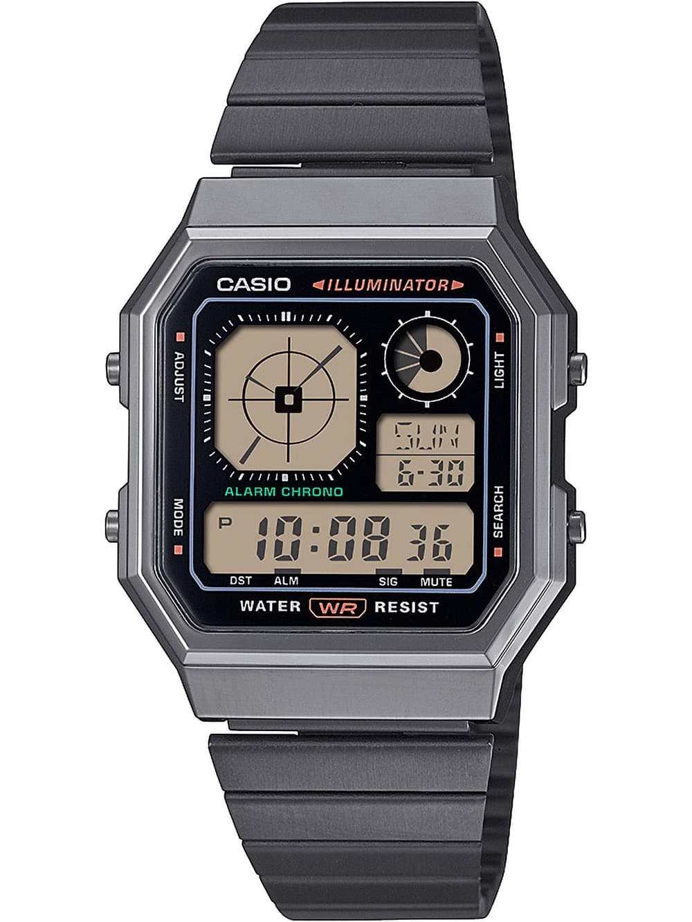 Casio A130WEGG-1AEF Herrenuhr Vintage collection 34mm 1ATM