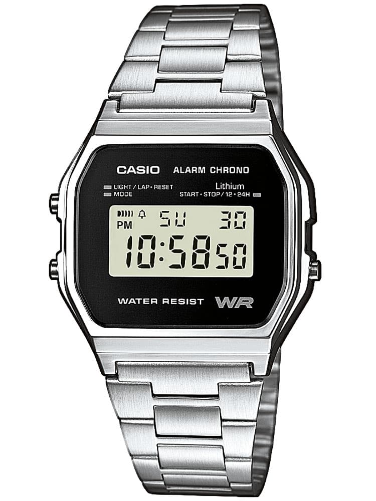 CASIO A158WEA-1EF Collection Unisex Uhr 33mm 3ATM