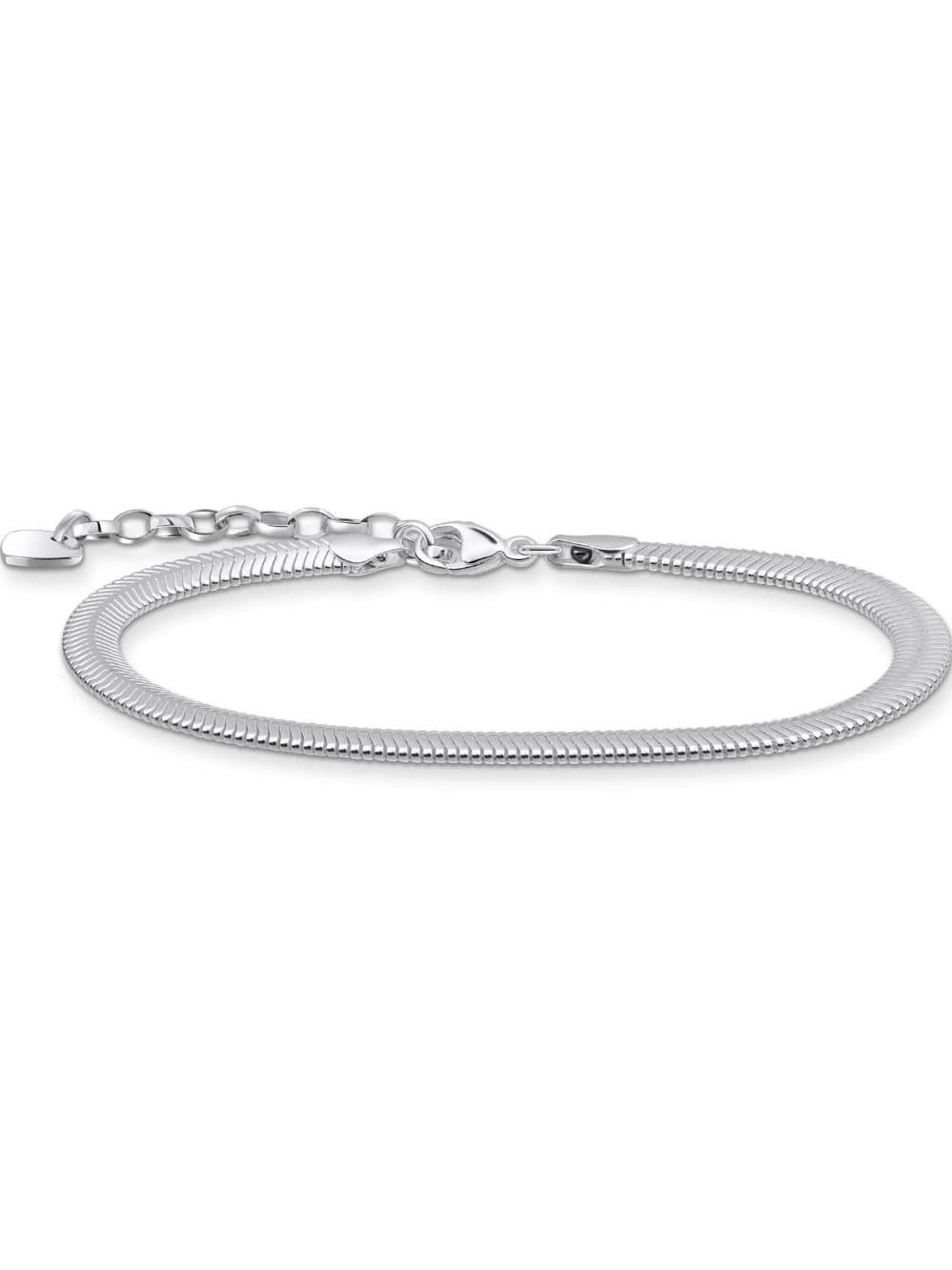 Thomas Sabo A2169-001-21-L19V Silbernes Schlangenarmband 16-19 cm